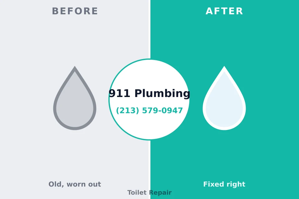 Before and after: plumbing company Minden, NV